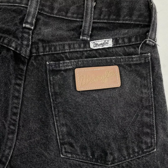 Wrangler Denim - Vintage black faded Wranglers size 27